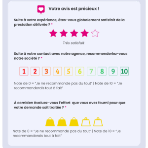 enquete de satisfcation effort score et csat design smooth