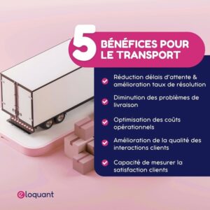 transport logistique livraison bénéfices solution eloquant